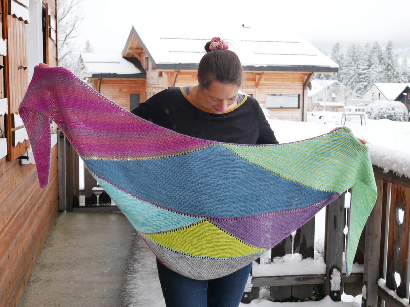 Spring cleaning shawl - Stephen West - The Amazing Iron Woman